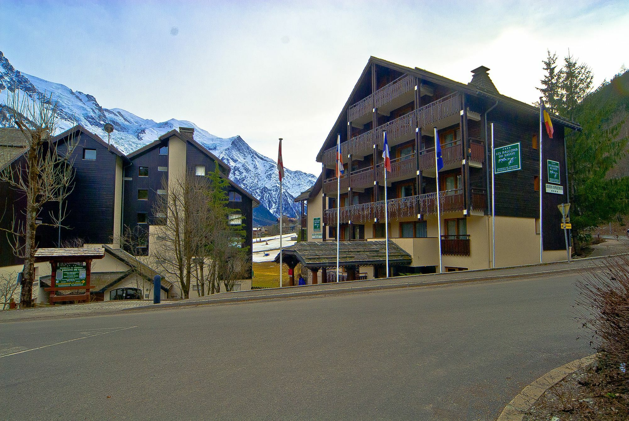 Front Ski Slope Chamonix Apartment Exteriör bild