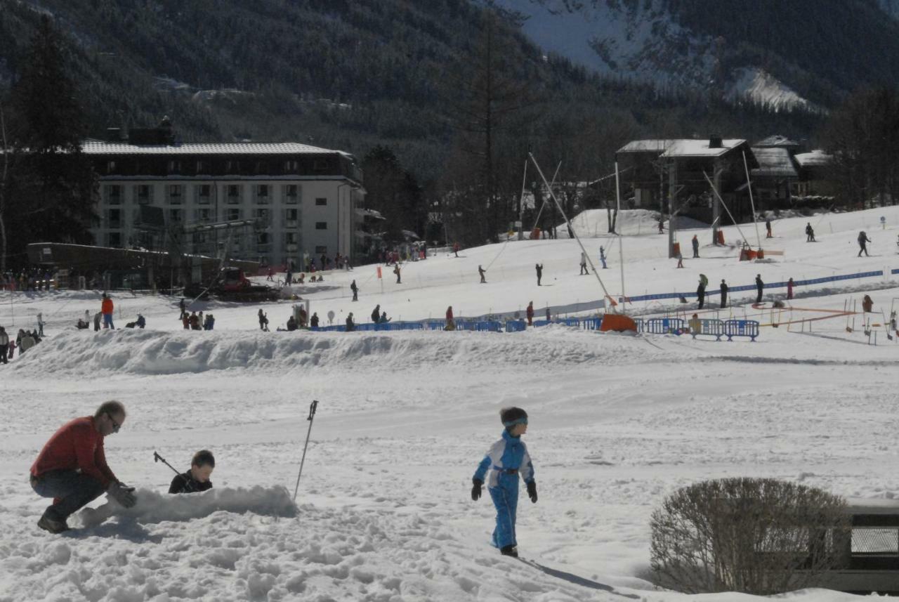 Front Ski Slope Chamonix Apartment Exteriör bild